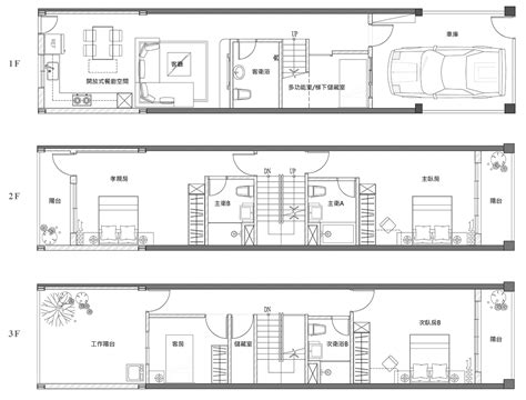 長型房屋設計|「專訪」改造 46 年長型街屋，70 坪日系光潤透天宅